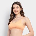 Ladies' 100% Cotton Bra, Peach, small image number null